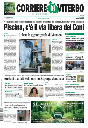 Corriere di Viterbo - 22 四月 2024