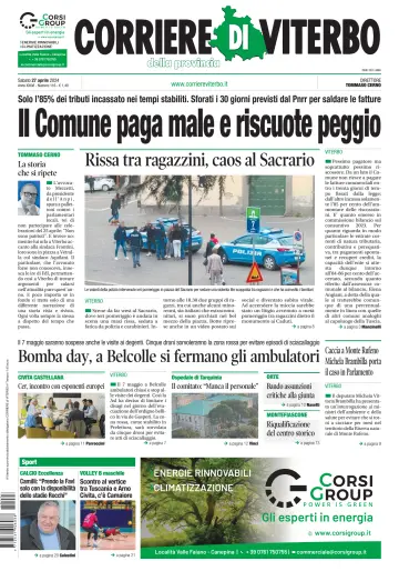 Corriere di Viterbo - 27 4月 2024