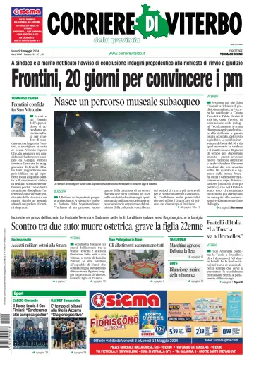 Corriere di Viterbo - 3 Bealtaine 2024
