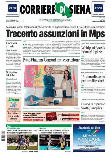 Corriere di Siena - 9 Feb 2024
