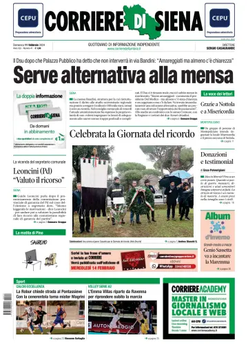 Corriere di Siena - 11 Feb 2024