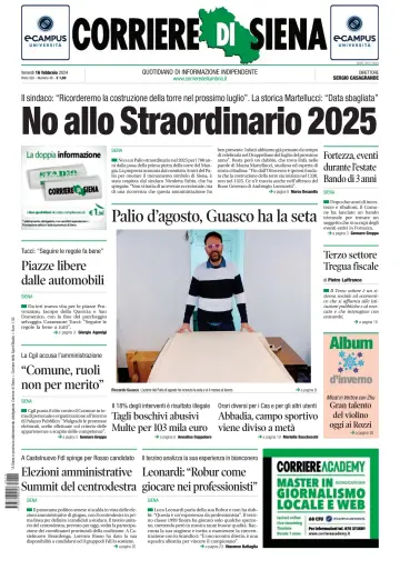 Corriere di Siena - 16 Feb 2024
