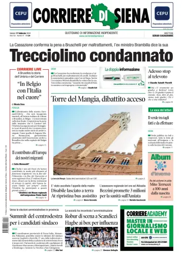 Corriere di Siena - 17 Feb 2024