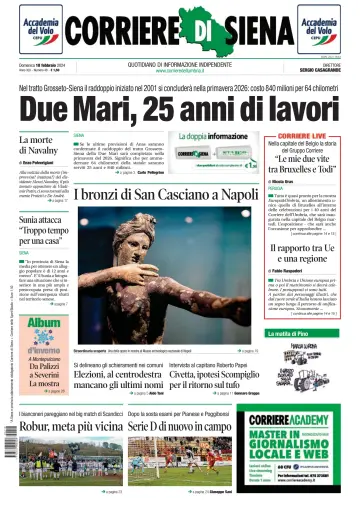 Corriere di Siena - 18 Feb 2024