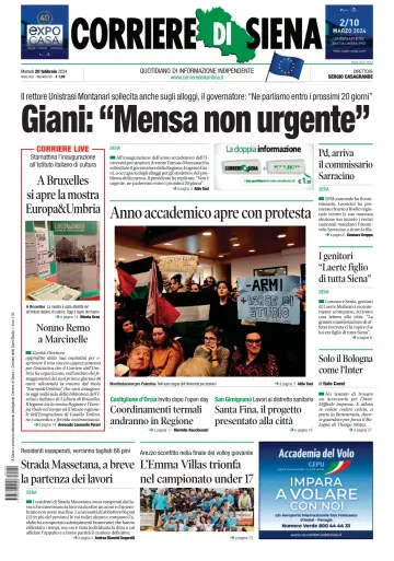Corriere di Siena - 20 Feb 2024