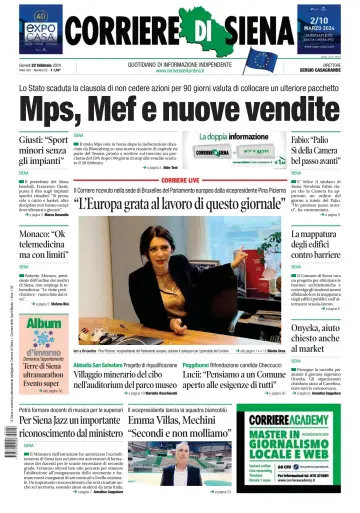 Corriere di Siena - 22 Feb 2024