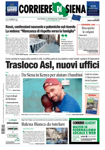 Corriere di Siena - 24 Feb 2024