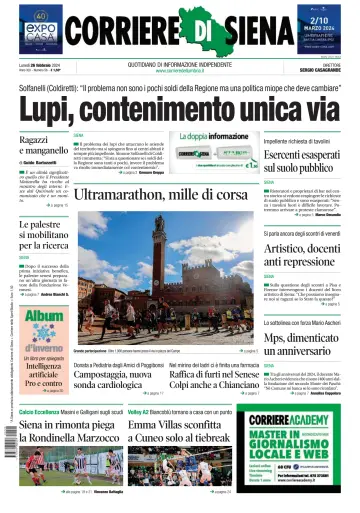 Corriere di Siena - 26 Feb 2024