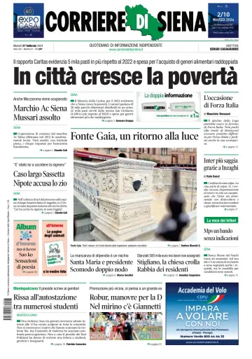 Corriere di Siena - 27 Feb 2024