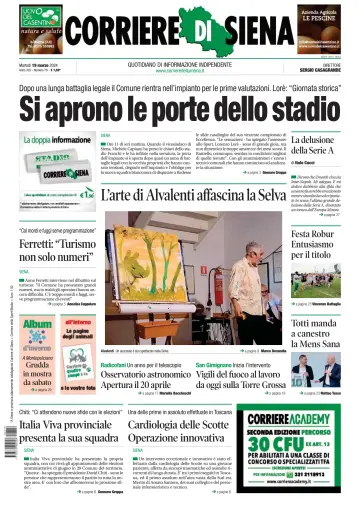 Corriere di Siena - 19 Mar 2024