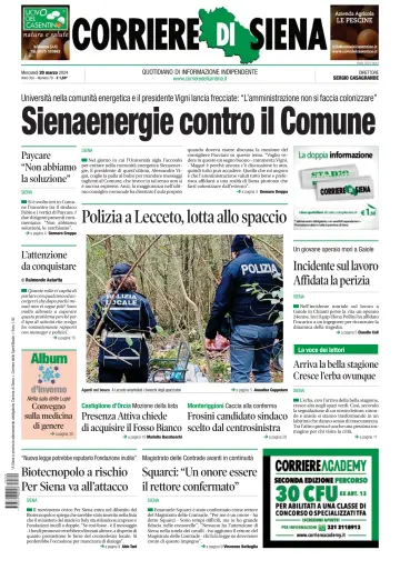 Corriere di Siena - 20 Mar 2024