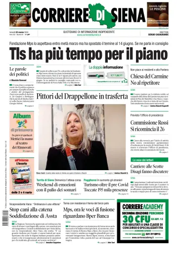 Corriere di Siena - 22 Mar 2024