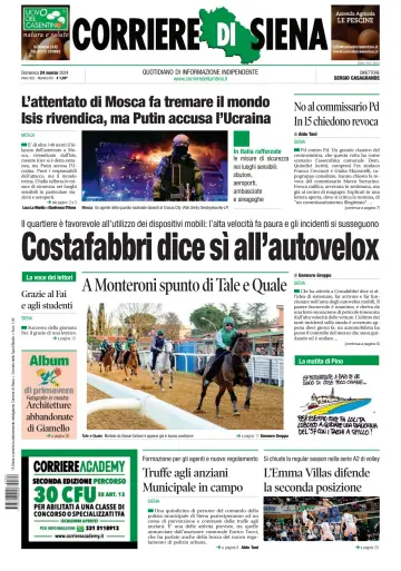 Corriere di Siena - 24 Mar 2024