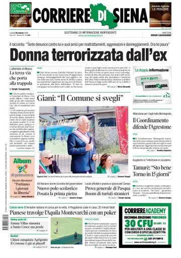 Corriere di Siena - 25 Mar 2024