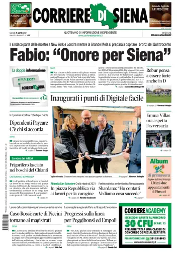 Corriere di Siena - 4 Apr 2024
