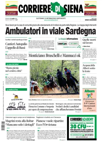 Corriere di Siena - 14 4월 2024