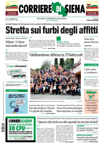 Corriere di Siena - 28 Apr 2024