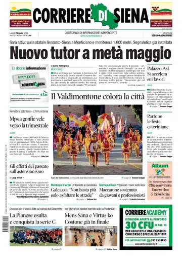 Corriere di Siena - 29 Apr 2024