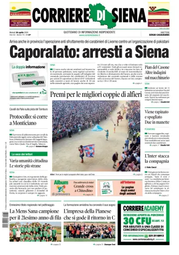 Corriere di Siena - 30 Apr 2024