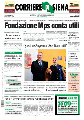 Corriere di Siena - 3 May 2024
