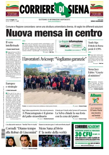 Corriere di Siena - 4 May 2024