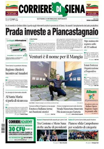 Corriere di Siena - 8 May 2024