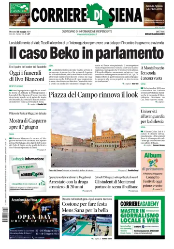 Corriere di Siena - 22 ma 2024