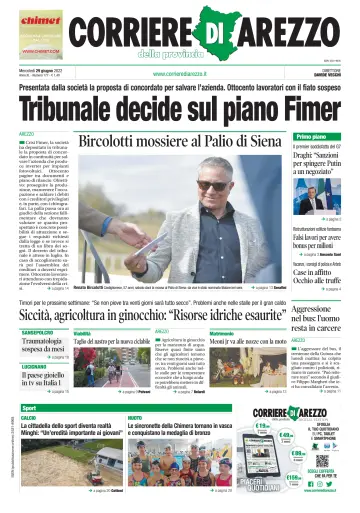 Corriere di Arezzo - 29 Jun 2022