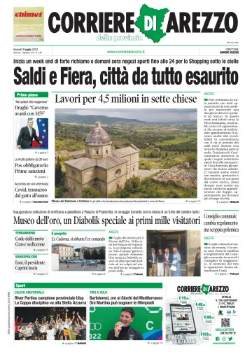 Corriere di Arezzo - 1 Jul 2022