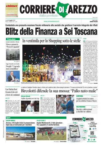 Corriere di Arezzo - 4 Jul 2022