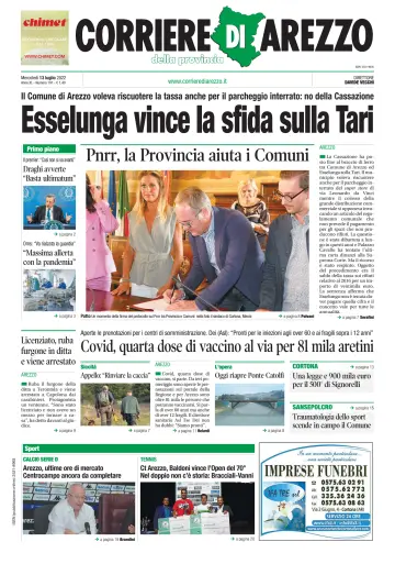 Corriere di Arezzo - 13 Jul 2022