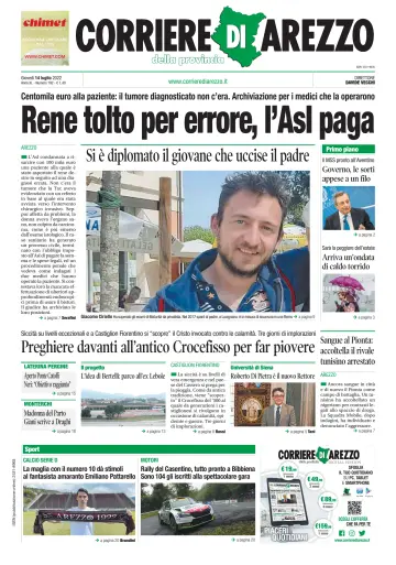 Corriere di Arezzo - 14 Jul 2022