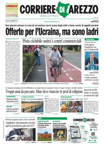 Corriere di Arezzo - 17 Jul 2022