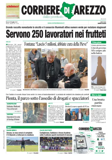 Corriere di Arezzo - 19 Jul 2022