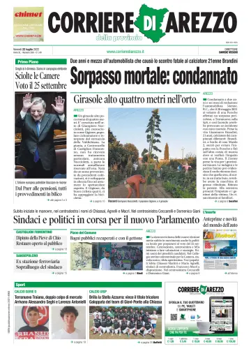 Corriere di Arezzo - 22 Jul 2022