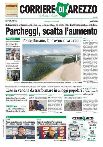 Corriere di Arezzo - 27 Jul 2022