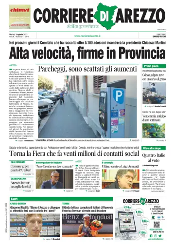 Corriere di Arezzo - 2 Aug 2022