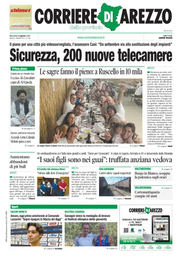 Corriere di Arezzo - 3 Aug 2022