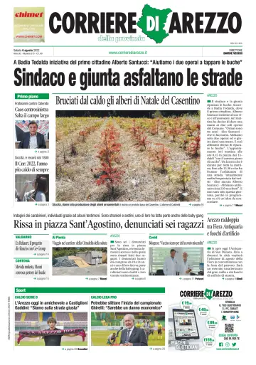 Corriere di Arezzo - 6 Aug 2022