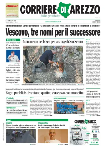 Corriere di Arezzo - 8 Aug 2022