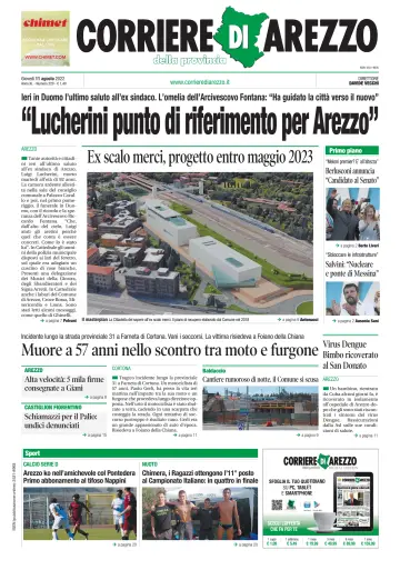 Corriere di Arezzo - 11 Aug 2022