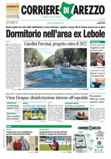 Corriere di Arezzo - 12 Aug 2022