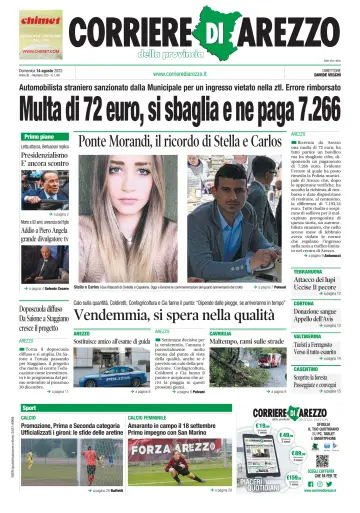 Corriere di Arezzo - 14 Aug 2022