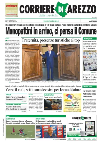 Corriere di Arezzo - 15 Aug 2022