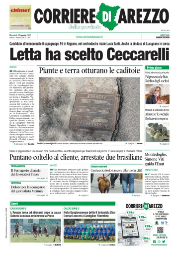Corriere di Arezzo - 17 Aug 2022