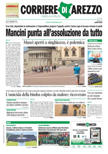 Corriere di Arezzo - 18 Aug 2022