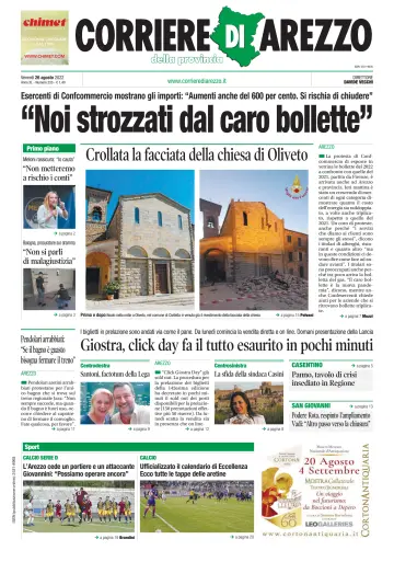 Corriere di Arezzo - 26 Aug 2022