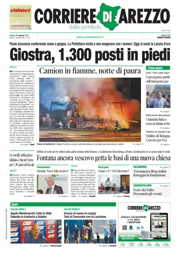Corriere di Arezzo - 27 Aug 2022