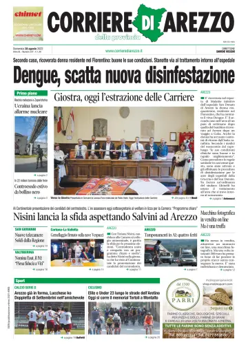 Corriere di Arezzo - 28 Aug 2022