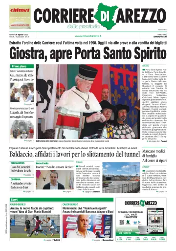 Corriere di Arezzo - 29 Aug 2022